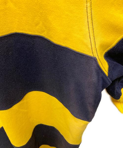 POLO RALPH LAUREN（ポロ・ラルフローレン）POLO RALPH LAUREN (ポロ・ラルフローレン) ラガーシャツ ネイビー×イエロー サイズ:XLの古着・服飾アイテム
