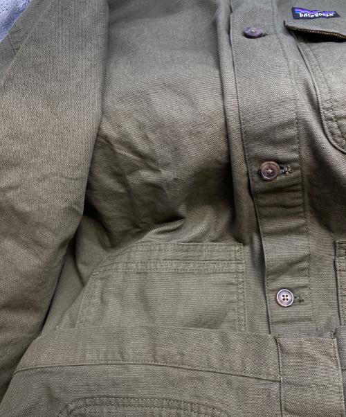 Patagonia（パタゴニア）Patagonia (パタゴニア) M's POINT REYES CANVAS JKT オリーブ サイズ:Ｌ 未使用品の古着・服飾アイテム