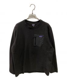 Patagonia（パタゴニア）の古着「Men's R1 Air Crew」｜ブラック