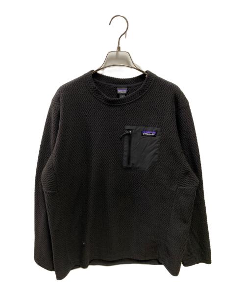 Patagonia（パタゴニア）Patagonia (パタゴニア) Men's R1 Air Crew ブラック サイズ:Ｌの古着・服飾アイテム