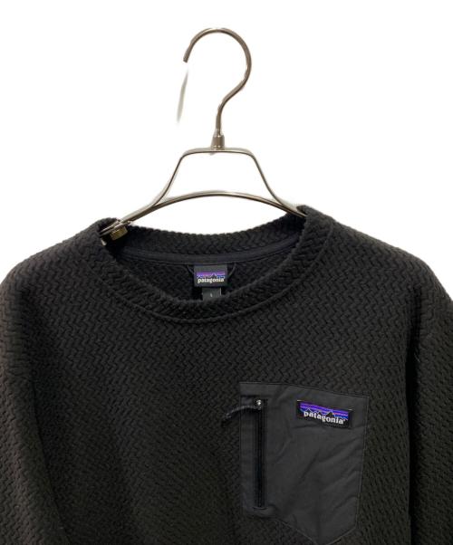 Patagonia（パタゴニア）Patagonia (パタゴニア) Men's R1 Air Crew ブラック サイズ:Ｌの古着・服飾アイテム