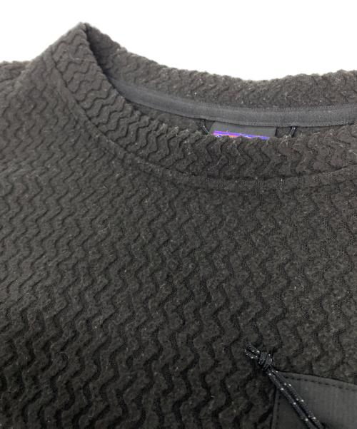 Patagonia（パタゴニア）Patagonia (パタゴニア) Men's R1 Air Crew ブラック サイズ:Ｌの古着・服飾アイテム