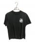 stussy（ステューシー）の古着「Beach Roots Pigment Dyed Tee」｜ブラック