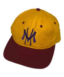 MICKEY&CO（ミッキー アンド コー）の古着「90'Sスナップバックキャップ」｜イエロー