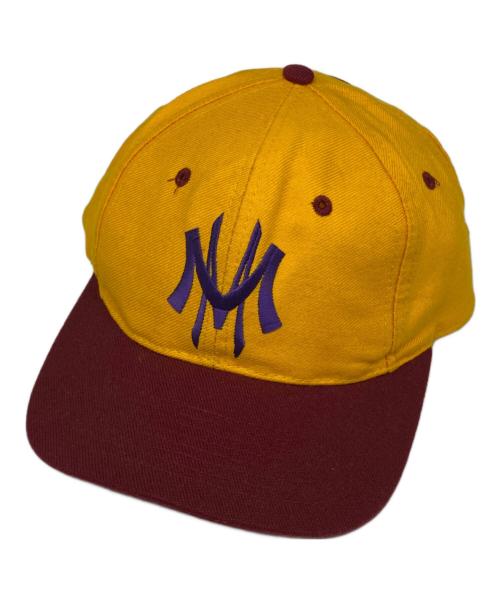 MICKEY&CO（ミッキー アンド コー）MICKEY&CO (ミッキー アンド コー) 90'Sスナップバックキャップ イエローの古着・服飾アイテム