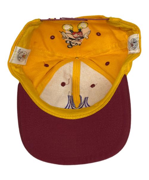 MICKEY&CO（ミッキー アンド コー）MICKEY&CO (ミッキー アンド コー) 90'Sスナップバックキャップ イエローの古着・服飾アイテム