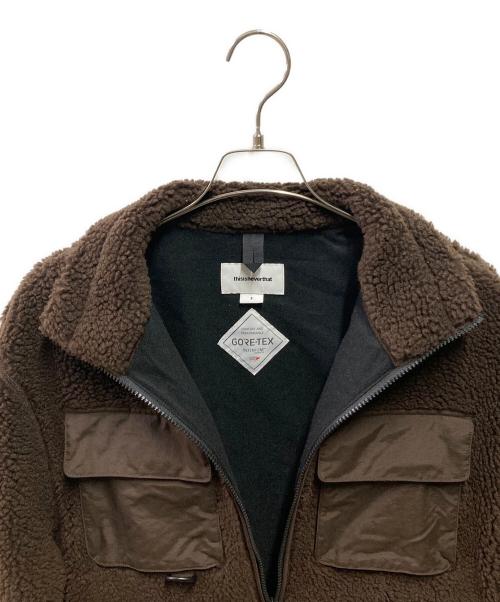 thisisneverthat（ディスイズネバーザット）thisisneverthat (ディスイズネバーザット) Infinium Utility Fleece Jacket ブラウン サイズ:Ｓの古着・服飾アイテム