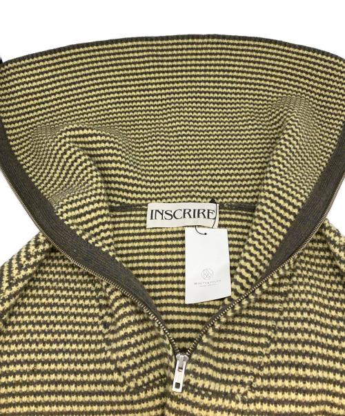 INSCRIRE（アンスクリア）INSCRIRE (アンスクリア) Drivers Pullover イエロー サイズ:Ｍ 未使用品の古着・服飾アイテム