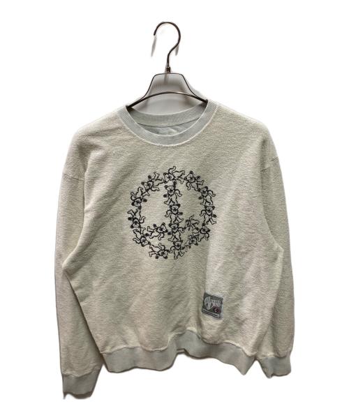 thisisneverthat（ディスイズネバーザット）thisisneverthat (ディスイズネバーザット) GRATEFUL DEAD (グレイトフル・デッド) Reversible Sweater グレー サイズ:Ｍ 未使用品の古着・服飾アイテム