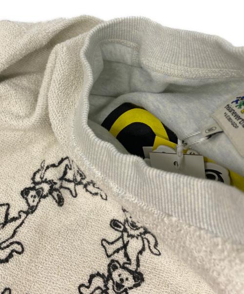 thisisneverthat（ディスイズネバーザット）thisisneverthat (ディスイズネバーザット) GRATEFUL DEAD (グレイトフル・デッド) Reversible Sweater グレー サイズ:Ｍ 未使用品の古着・服飾アイテム