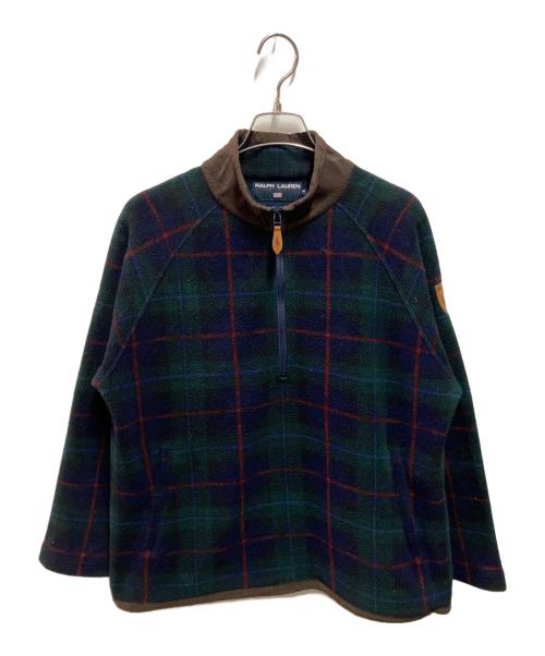 POLO SPORT（ポロスポーツ）POLO SPORT (ポロスポーツ) フリースジャケット グリーン サイズ:Mの古着・服飾アイテム