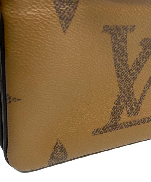 LOUIS VUITTON（ルイ ヴィトン）LOUIS VUITTON (ルイ ヴィトン) ポシェット・ドゥーブル ジップ ブラウンの古着・服飾アイテム