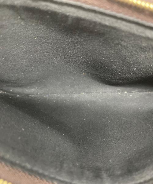 LOUIS VUITTON（ルイ ヴィトン）LOUIS VUITTON (ルイ ヴィトン) ポシェット・ドゥーブル ジップ ブラウンの古着・服飾アイテム