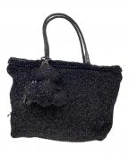 ANTEPRIMA MISTOアンテプリマミスト）の古着「ベアチャーム付ワイヤートート」｜ブラック