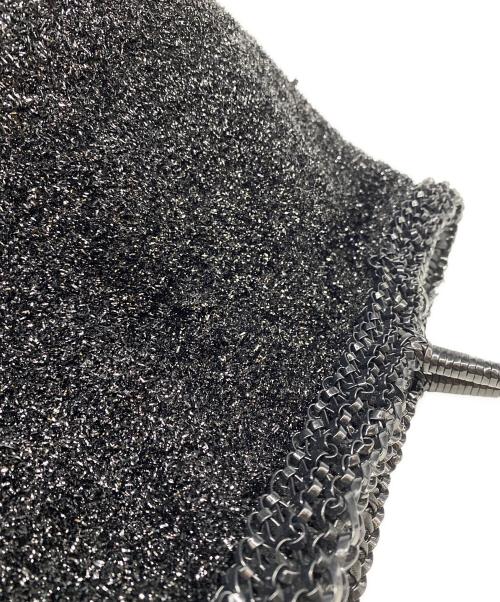 ANTEPRIMA MISTO（アンテプリマミスト）ANTEPRIMA MISTO (アンテプリマミスト) ベアチャーム付ワイヤートート ブラックの古着・服飾アイテム