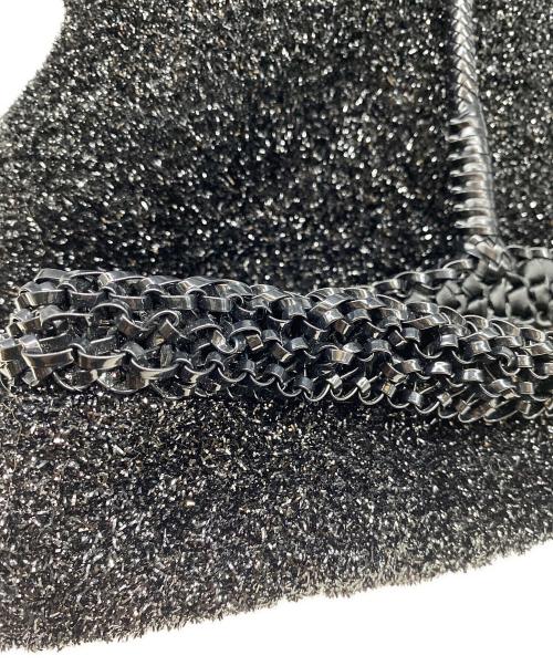 ANTEPRIMA MISTO（アンテプリマミスト）ANTEPRIMA MISTO (アンテプリマミスト) ベアチャーム付ワイヤートート ブラックの古着・服飾アイテム