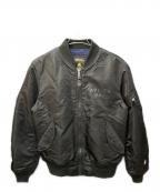 AVIREX×GDCアヴィレックス×ジーディーシー）の古着「25AW コラボMA-1フライトジャケット」｜ブラック