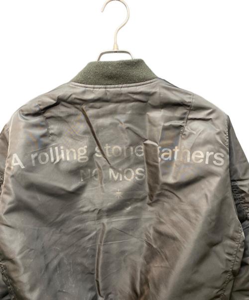 AVIREX（アヴィレックス）AVIREX (アヴィレックス) GDC (ジーディーシー) 25AW コラボMA-1フライトジャケット ブラック サイズ:Lの古着・服飾アイテム