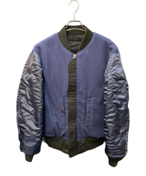 AVIREX（アヴィレックス）AVIREX (アヴィレックス) GDC (ジーディーシー) 25AW コラボMA-1フライトジャケット ブラック サイズ:Lの古着・服飾アイテム