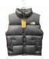 THE NORTH FACE（ザ ノース フェイス）の古着「NUPTSE VEST」｜ブラック