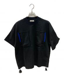 JIL SANDER（ジルサンダー）の古着「ダブルポケットショートスリーブTシャツ」｜ブラック