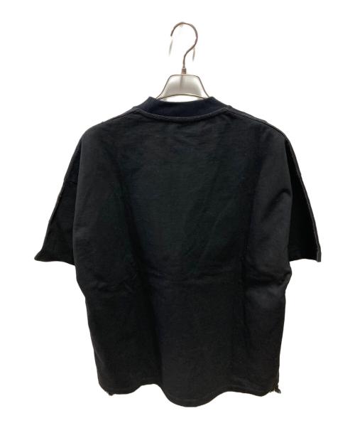 JIL SANDER（ジルサンダー）JIL SANDER (ジルサンダー) ダブルポケットショートスリーブTシャツ ブラック サイズ:Ｓの古着・服飾アイテム