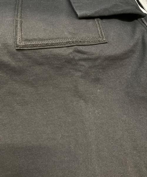 JIL SANDER（ジルサンダー）JIL SANDER (ジルサンダー) ダブルポケットショートスリーブTシャツ ブラック サイズ:Ｓの古着・服飾アイテム