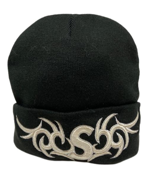 SUPREME（シュプリーム）SUPREME (シュプリーム) New Era (ニューエラ) Tribal S Logo Beanie ブラックの古着・服飾アイテム