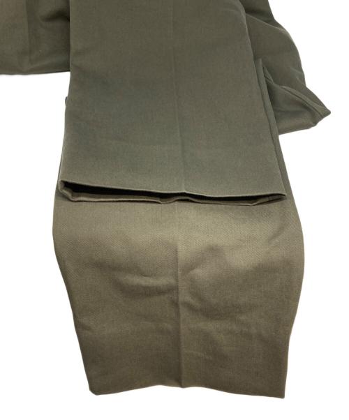 Maison Margiela（メゾンマルジェラ）Maison Margiela (メゾンマルジェラ) センタープレスパンツ グリーン サイズ:44の古着・服飾アイテム