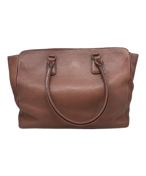 土屋鞄（ツチヤカバン）土屋鞄 (ツチヤカバン) レザーバッグ ブラウンの古着・服飾アイテム
