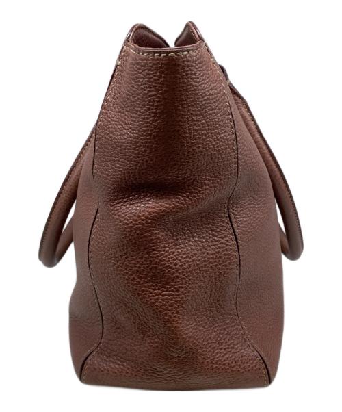 土屋鞄（ツチヤカバン）土屋鞄 (ツチヤカバン) レザーバッグ ブラウンの古着・服飾アイテム