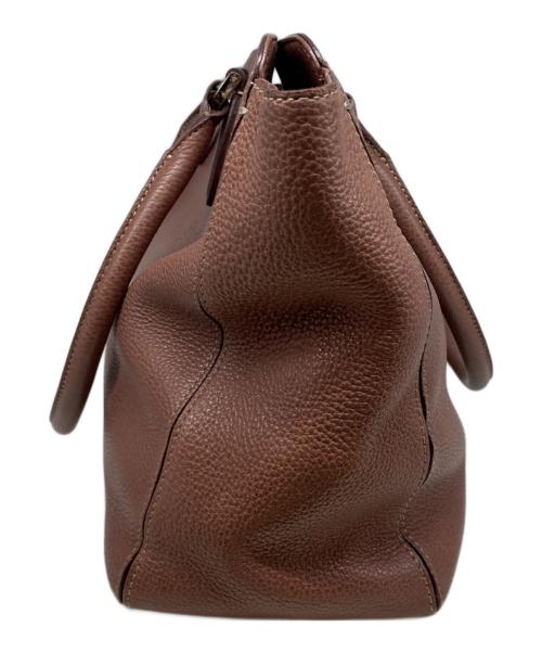 土屋鞄（ツチヤカバン）土屋鞄 (ツチヤカバン) レザーバッグ ブラウンの古着・服飾アイテム