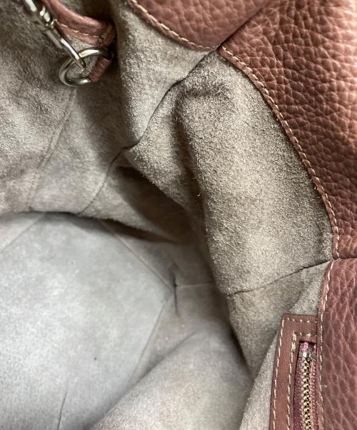 土屋鞄（ツチヤカバン）土屋鞄 (ツチヤカバン) レザーバッグ ブラウンの古着・服飾アイテム