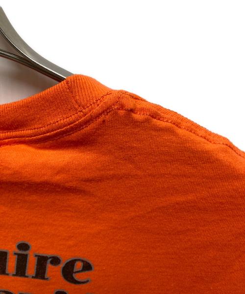 HARLEY-DAVIDSON（ハーレーダビッドソン）HARLEY-DAVIDSON (ハーレーダビッドソン) Hanes (ヘインズ) プリントTシャツ オレンジ サイズ:Mの古着・服飾アイテム