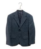 J.PRESS×Harris Tweedジェイプレス×ハリスツイード）の古着「ツイードジャケット」｜ネイビー