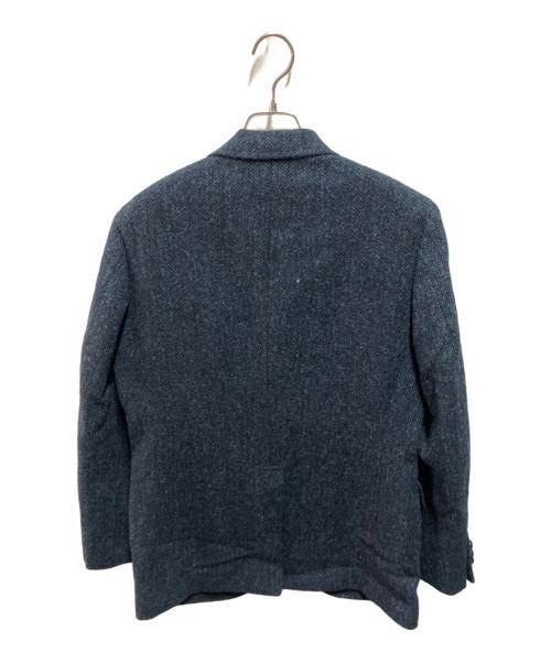 J.PRESS（ジェイプレス）J.PRESS (ジェイプレス) Harris Tweed (ハリスツイード) ツイードジャケット ネイビー サイズ:サイズ詳細参照の古着・服飾アイテム