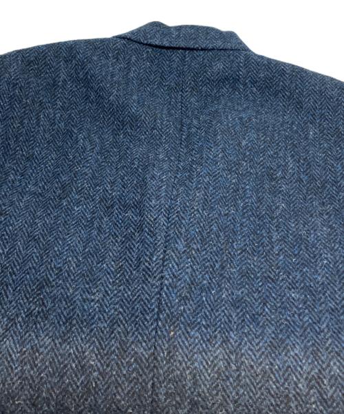 J.PRESS（ジェイプレス）J.PRESS (ジェイプレス) Harris Tweed (ハリスツイード) ツイードジャケット ネイビー サイズ:サイズ詳細参照の古着・服飾アイテム
