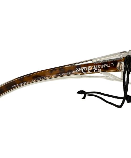 GLENN MARTENS（グレンマーティンス）GLENN MARTENS (グレンマーティンス) H&M (エイチアンドエム) サングラス ブラウン 未使用品の古着・服飾アイテム