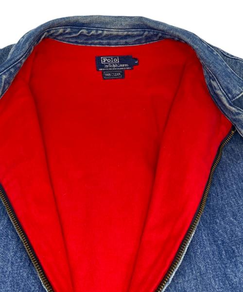 POLO RALPH LAUREN（ポロ・ラルフローレン）POLO RALPH LAUREN (ポロ・ラルフローレン) 90's DENIM SWING TOP インディゴ サイズ:Lの古着・服飾アイテム