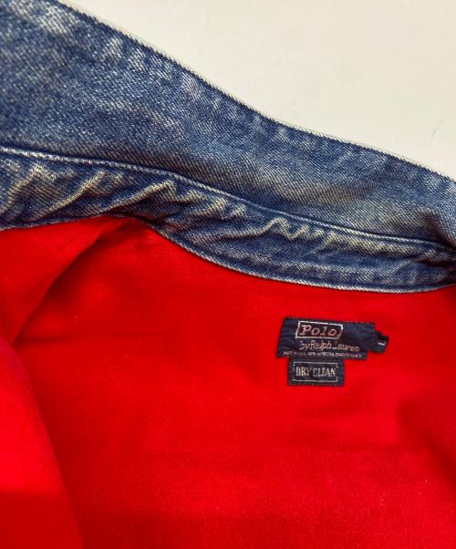 POLO RALPH LAUREN（ポロ・ラルフローレン）POLO RALPH LAUREN (ポロ・ラルフローレン) 90's DENIM SWING TOP インディゴ サイズ:Lの古着・服飾アイテム