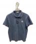 MONCLER（モンクレール）の古着「ロゴワッペンポロシャツ」｜ブルー