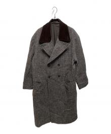 TODAYFUL（トゥデイフル）の古着「Doublecollar Tweed Coat」｜ブラウン