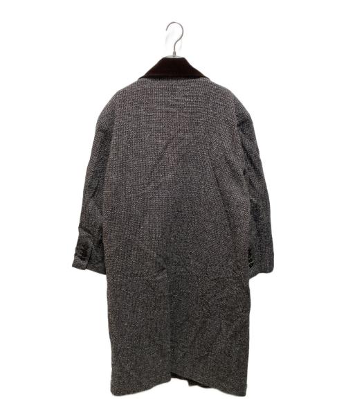 TODAYFUL（トゥデイフル）TODAYFUL (トゥデイフル) Doublecollar Tweed Coat ブラウン サイズ:38の古着・服飾アイテム