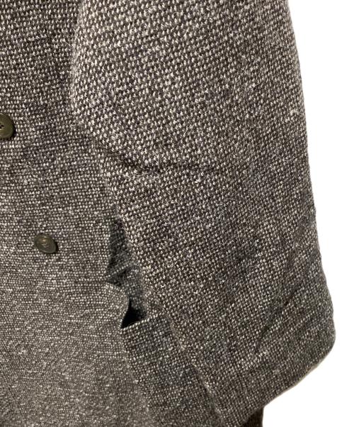 TODAYFUL（トゥデイフル）TODAYFUL (トゥデイフル) Doublecollar Tweed Coat ブラウン サイズ:38の古着・服飾アイテム