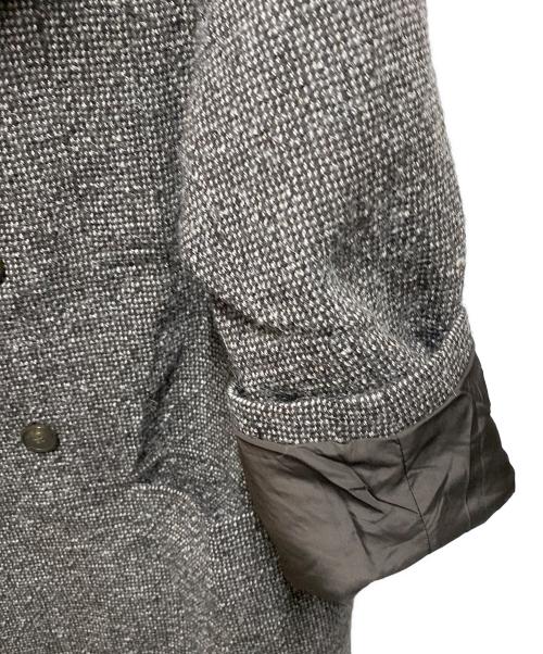 TODAYFUL（トゥデイフル）TODAYFUL (トゥデイフル) Doublecollar Tweed Coat ブラウン サイズ:38の古着・服飾アイテム