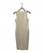 TODAYFULトゥデイフル）の古着「Pencil Pile Dress」｜アイボリー