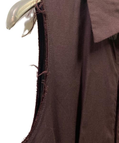 TODAYFUL（トゥデイフル）TODAYFUL (トゥデイフル) Linen Sleeveless Combinaison ブラウン サイズ:36の古着・服飾アイテム