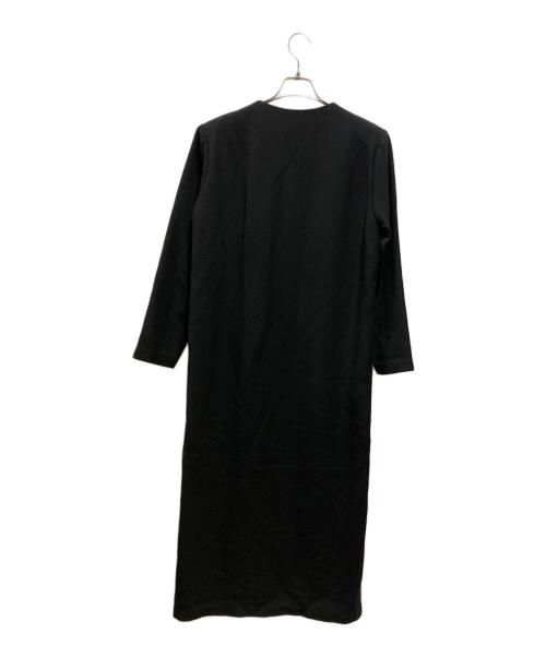 TODAYFUL（トゥデイフル）TODAYFUL (トゥデイフル) Vneck Slit Dress ブラック サイズ:36の古着・服飾アイテム