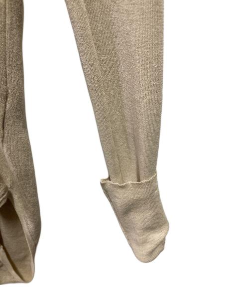TODAYFUL（トゥデイフル）TODAYFUL (トゥデイフル) Henleyneck Knit Rompers ベージュ サイズ:FREEの古着・服飾アイテム