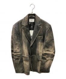 Eytys（エイティーズ）の古着「CAMERON BRUSED LEATHER JACKET」｜ブラック